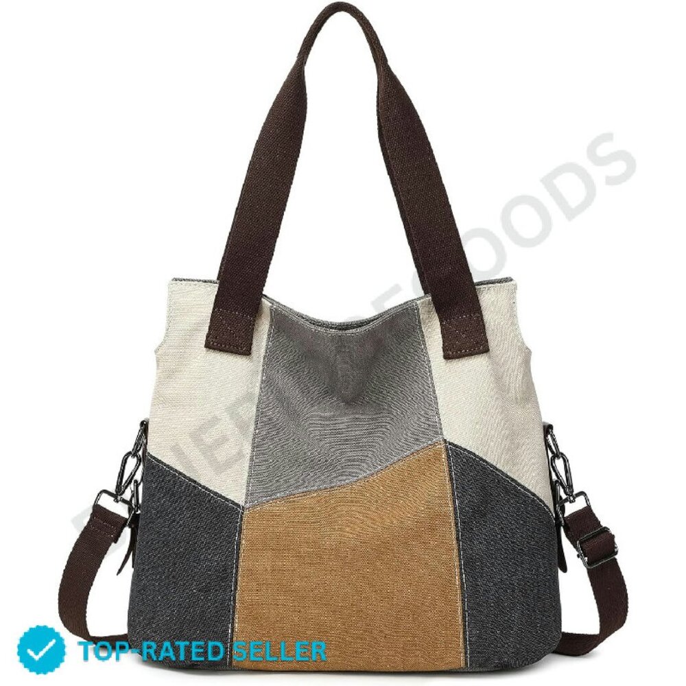 Brand New Lake Of Fire Tote Bag Tan Casual Shoulder Bag